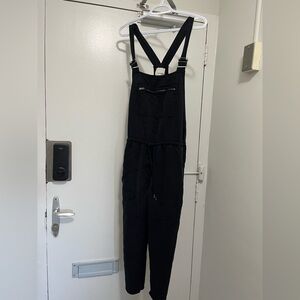 Wilfred Black Women's Denim Overalls